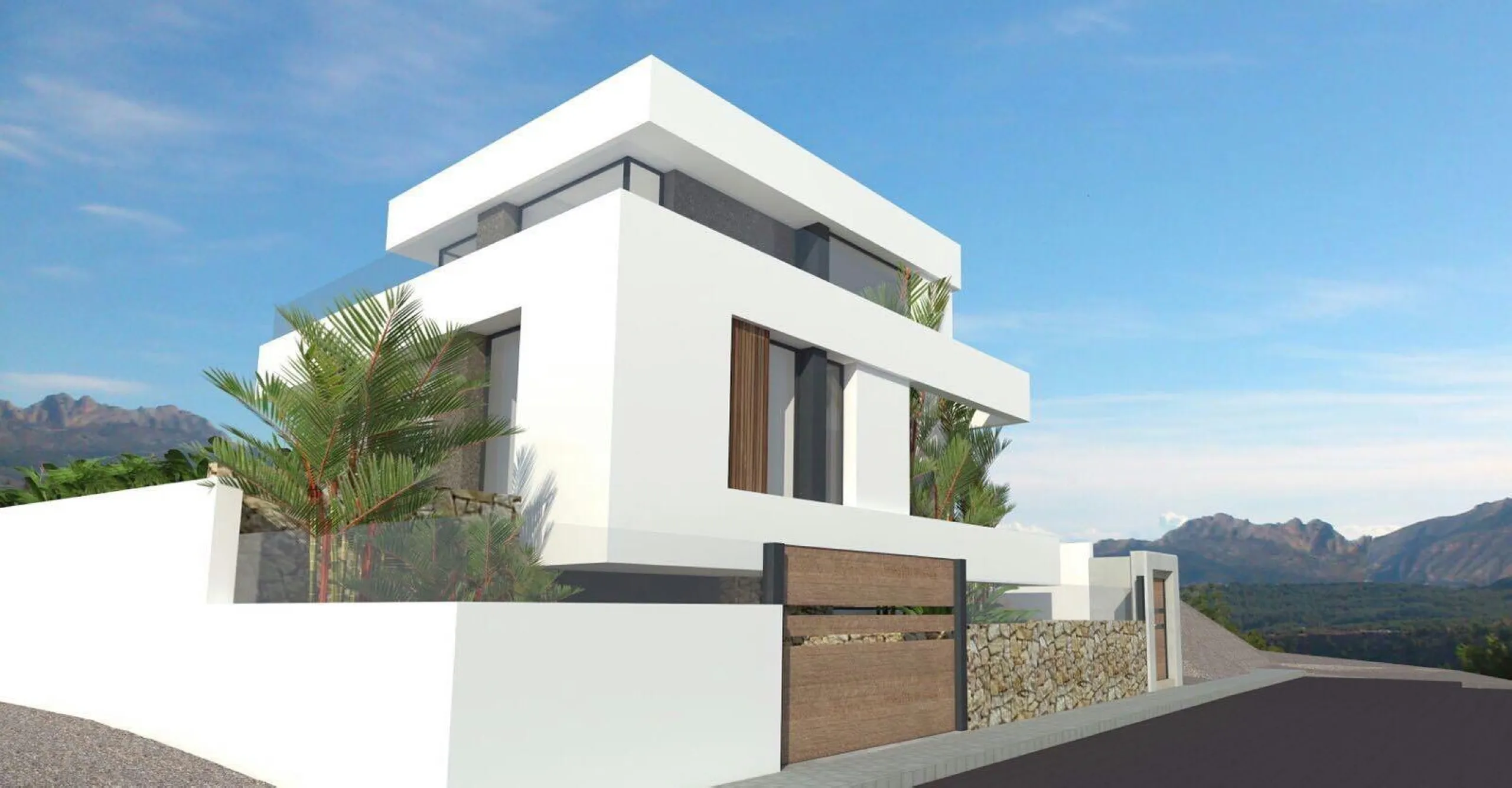 Parcela en venta con vistas al mar en Finestrat – posibilidad de construir una villa de sueños