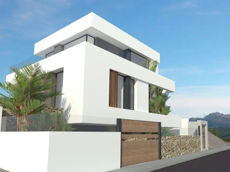 Parcela en venta con vistas al mar en Finestrat – posibilidad de construir una villa de sueños