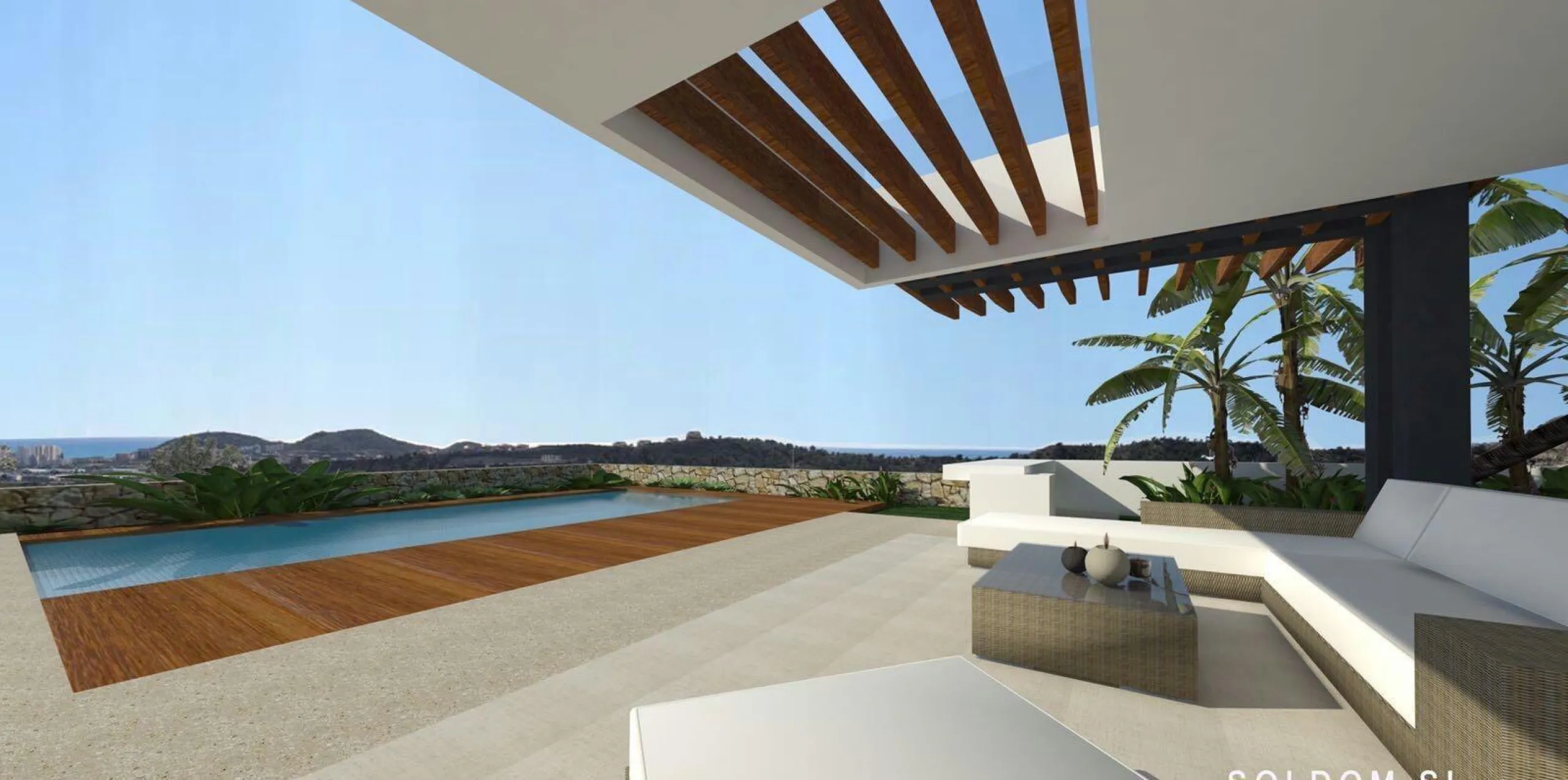 Parcela en venta con vistas al mar en Finestrat – posibilidad de construir una villa de sueños