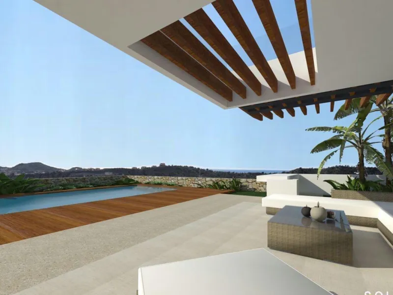 Parcela en venta con vistas al mar en Finestrat – posibilidad de construir una villa de sueños