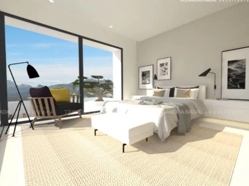 Parcela en venta con vistas al mar en Finestrat – posibilidad de construir una villa de sueños