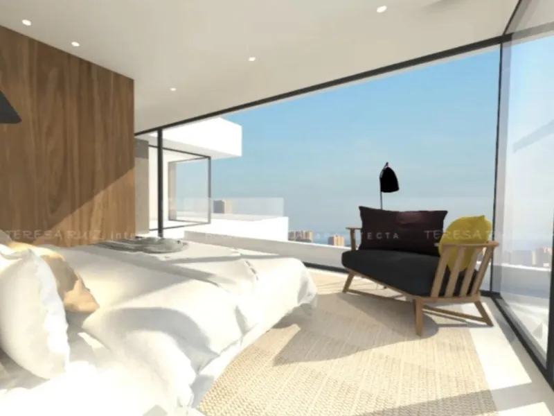 Parcela en venta con vistas al mar en Finestrat – posibilidad de construir una villa de sueños