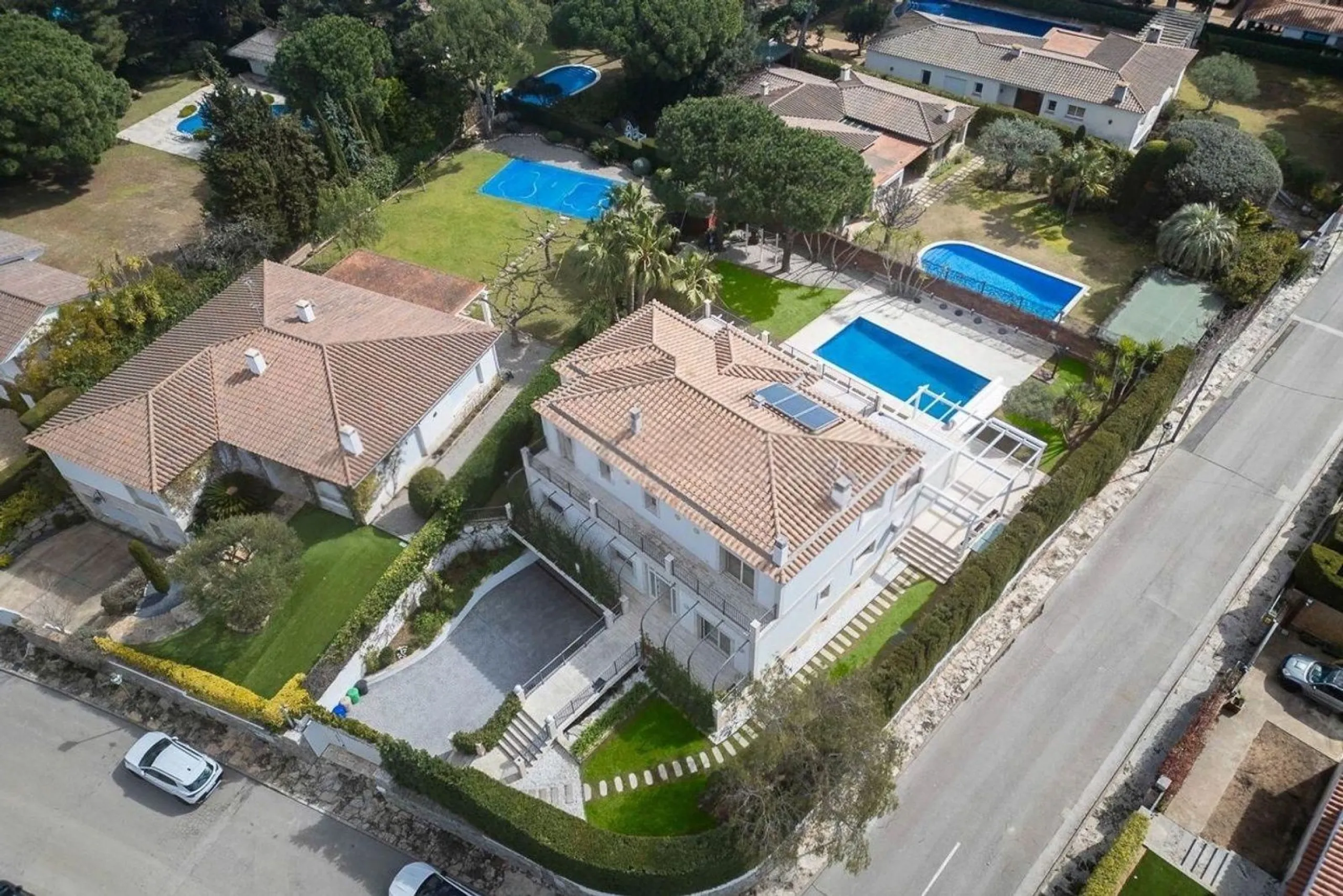 Luxury villa with open sea views in La Gavina, S’Agaró, Costa Brava