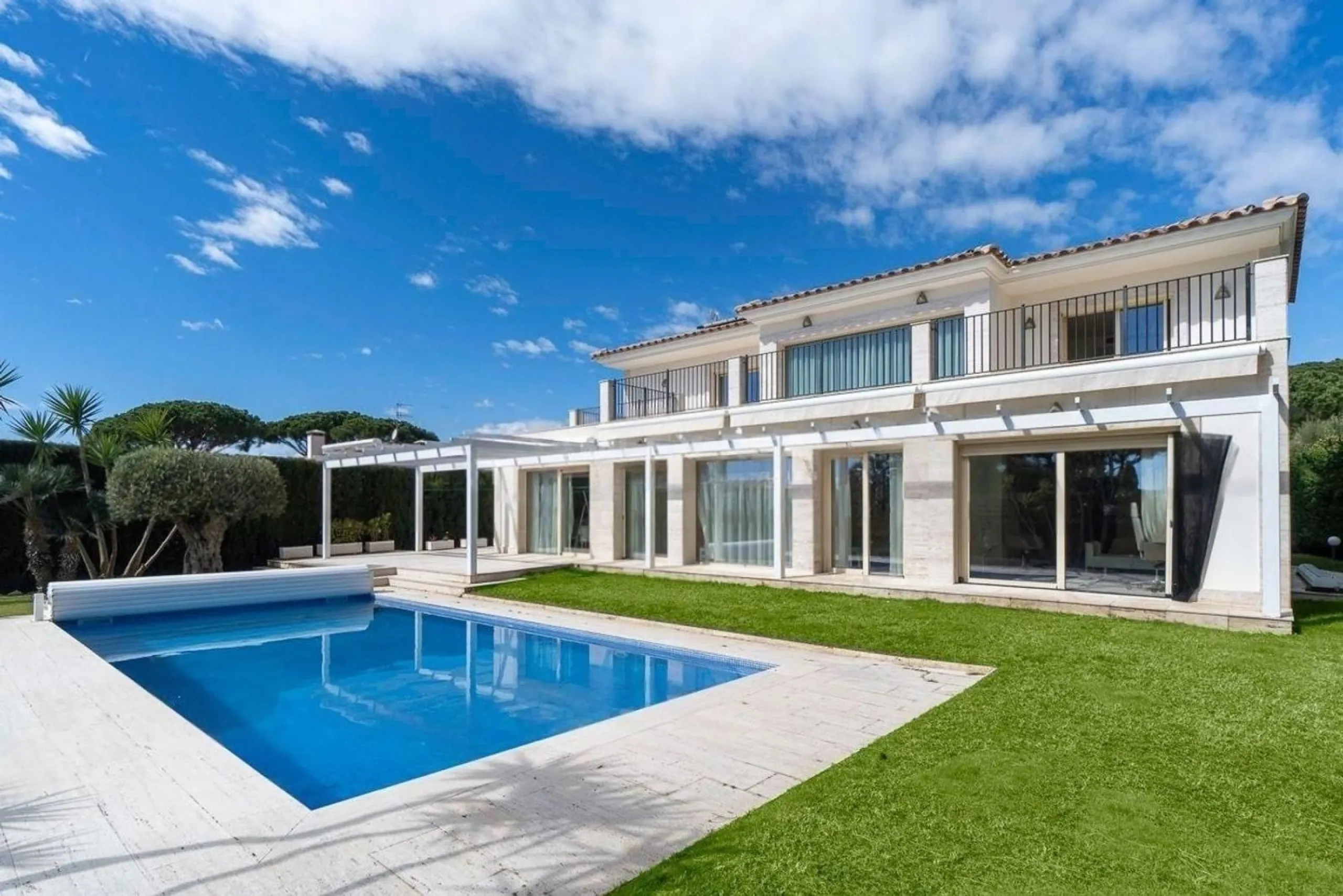 Luxury villa with open sea views in La Gavina, S’Agaró, Costa Brava