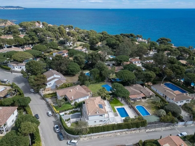 Luxury villa with open sea views in La Gavina, S’Agaró, Costa Brava