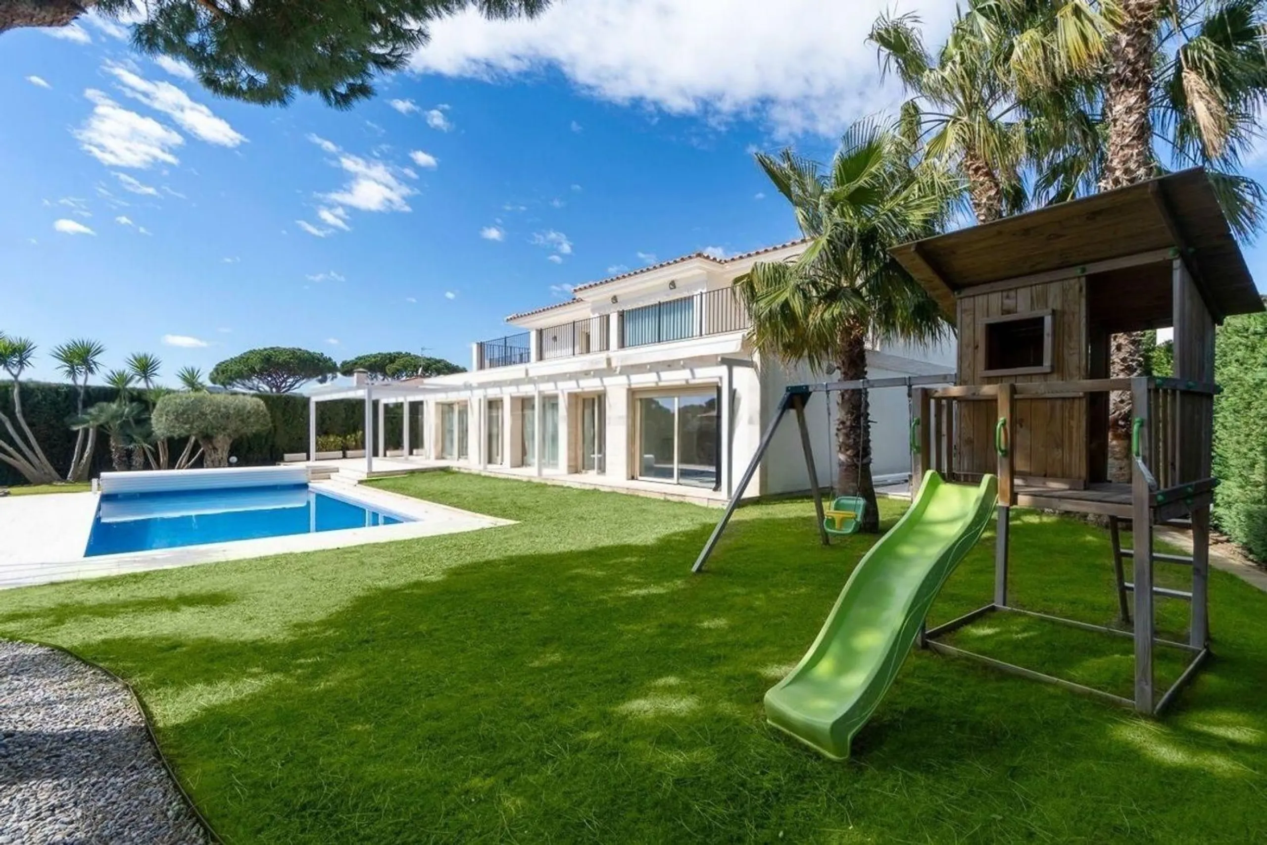 Luxury villa with open sea views in La Gavina, S’Agaró, Costa Brava