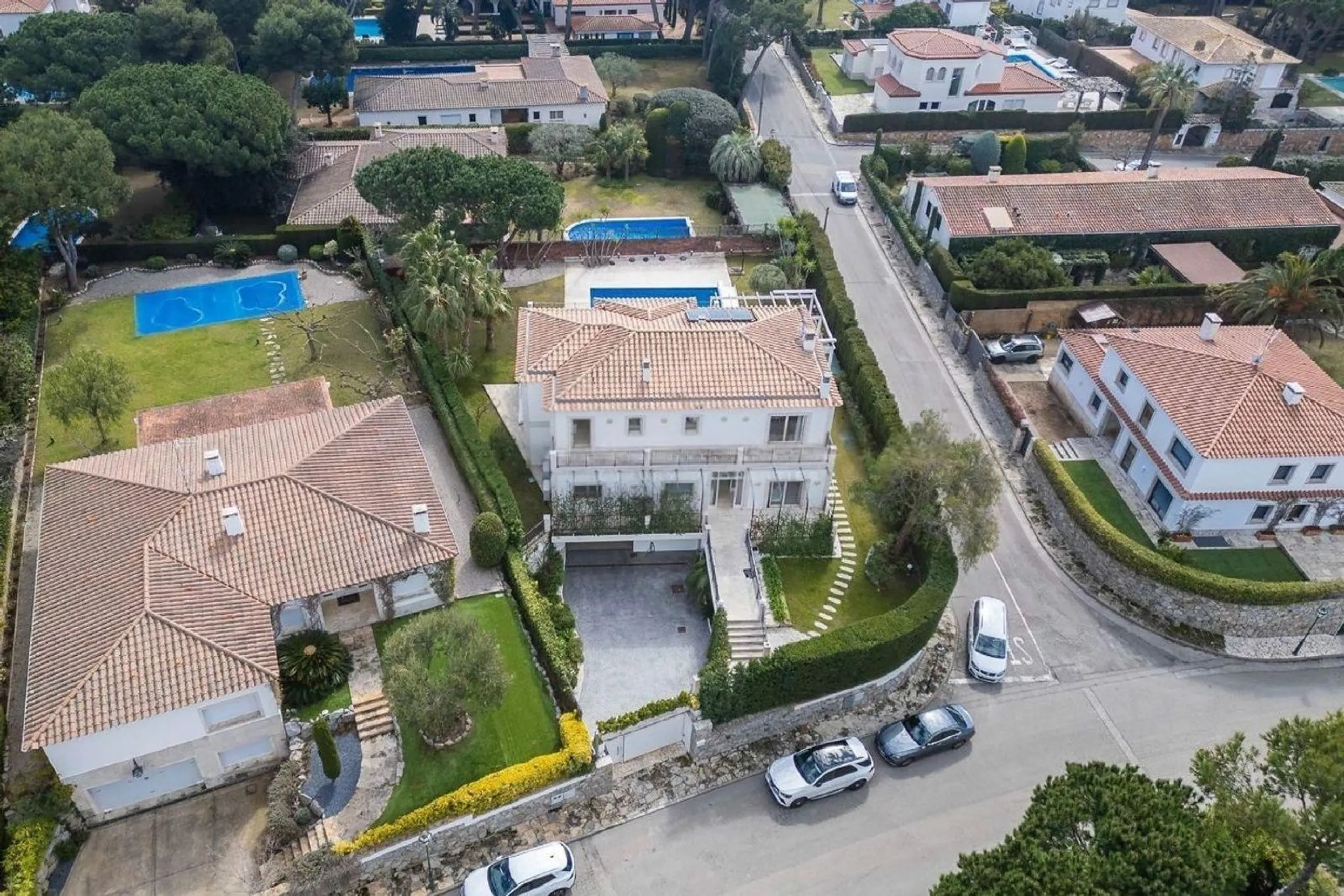 Luxury villa with open sea views in La Gavina, S’Agaró, Costa Brava