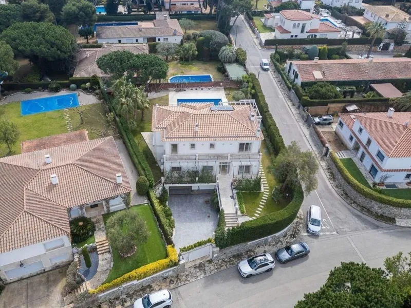 Luxury villa with open sea views in La Gavina, S’Agaró, Costa Brava