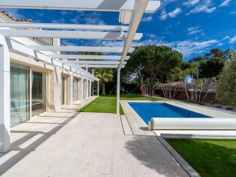 Luxury villa with open sea views in La Gavina, S’Agaró, Costa Brava