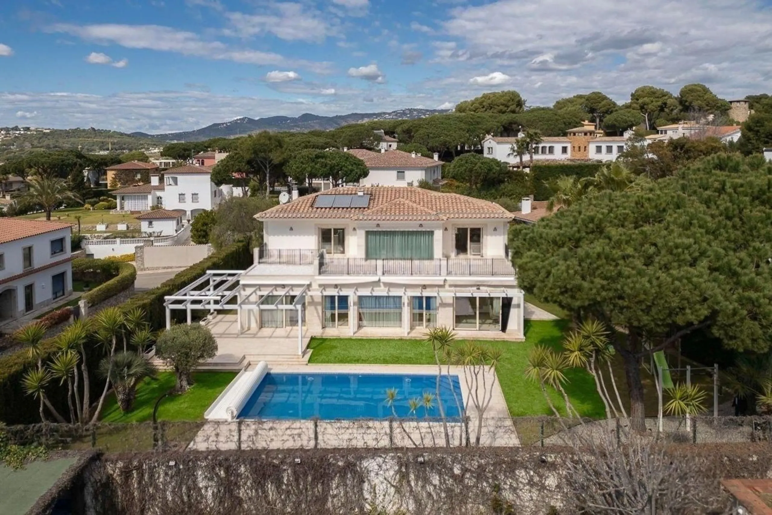 Luxury villa with open sea views in La Gavina, S’Agaró, Costa Brava