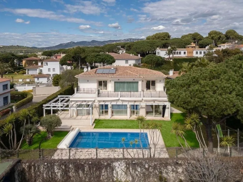 Luxury villa with open sea views in La Gavina, S’Agaró, Costa Brava