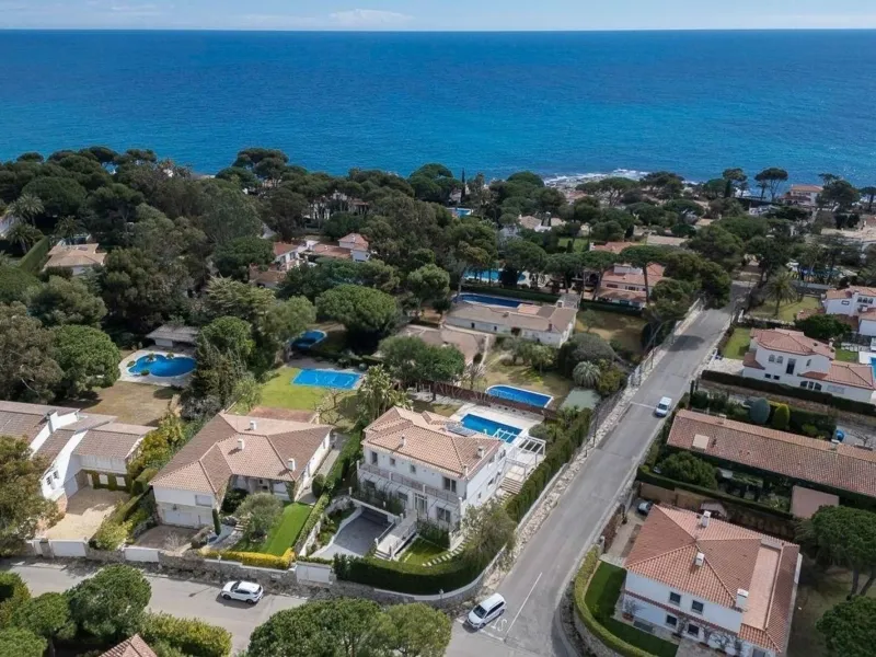 Luxury villa with open sea views in La Gavina, S’Agaró, Costa Brava