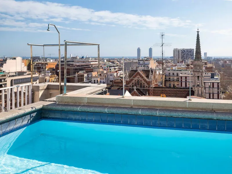 Ático singular con terrazas panorámicas en el Eixample, Barcelona