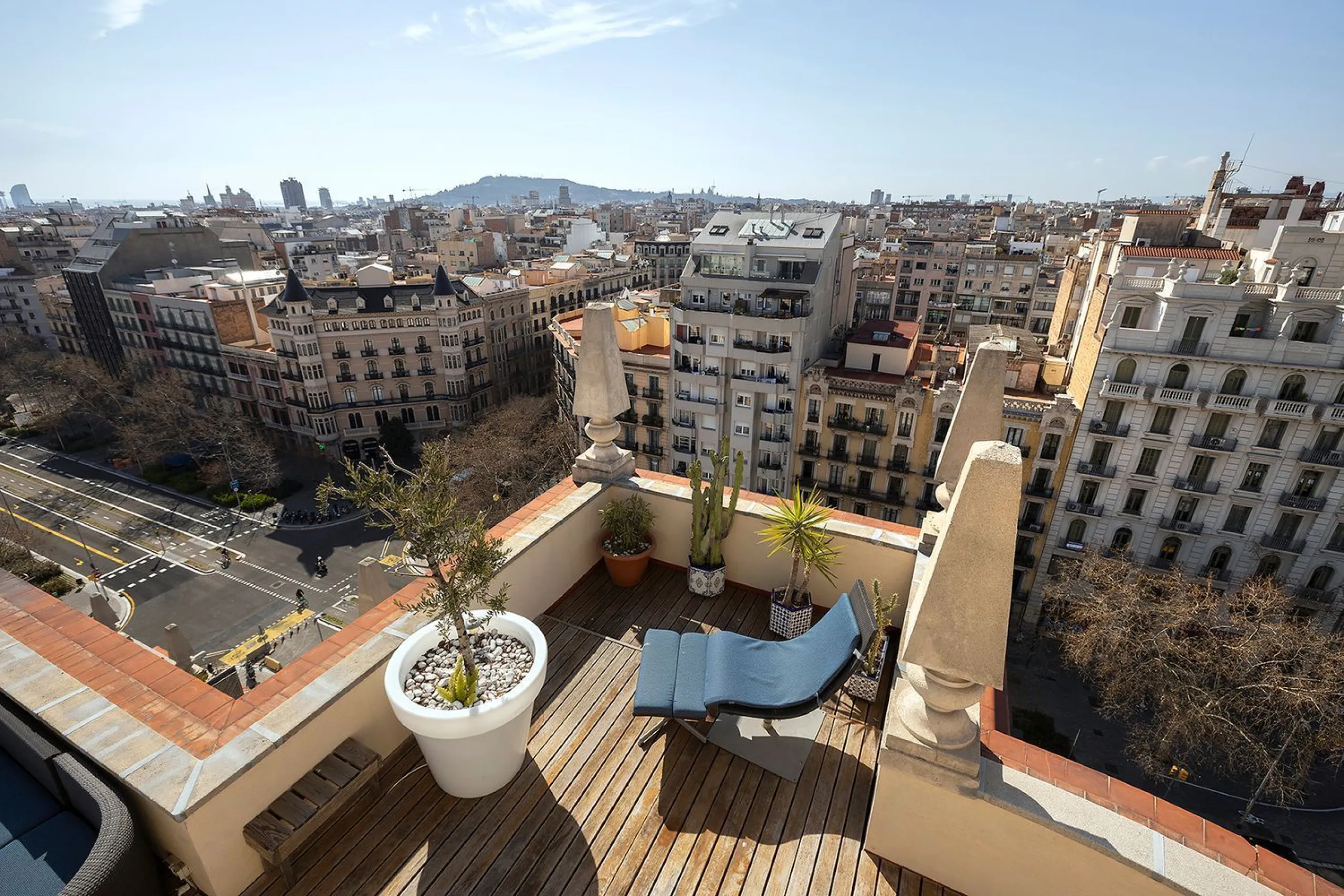 Ático singular con terrazas panorámicas en el Eixample, Barcelona