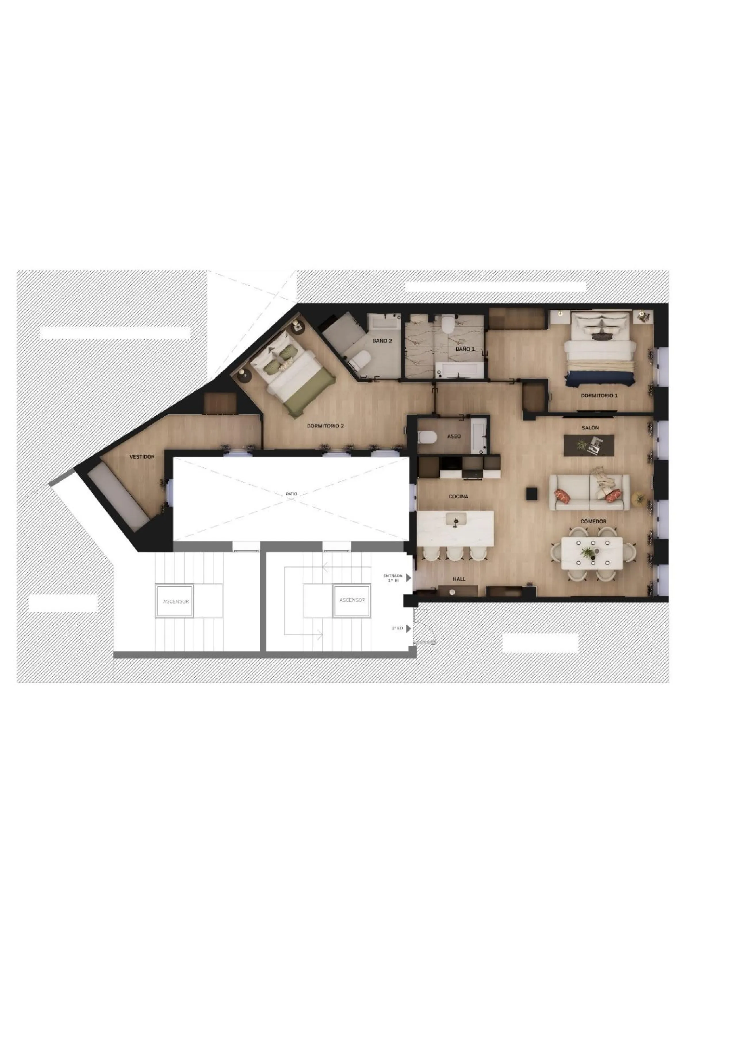 ELEGANT FULLY RENOVATED LUXURY APARTNEMT IN LISTA, MADRID