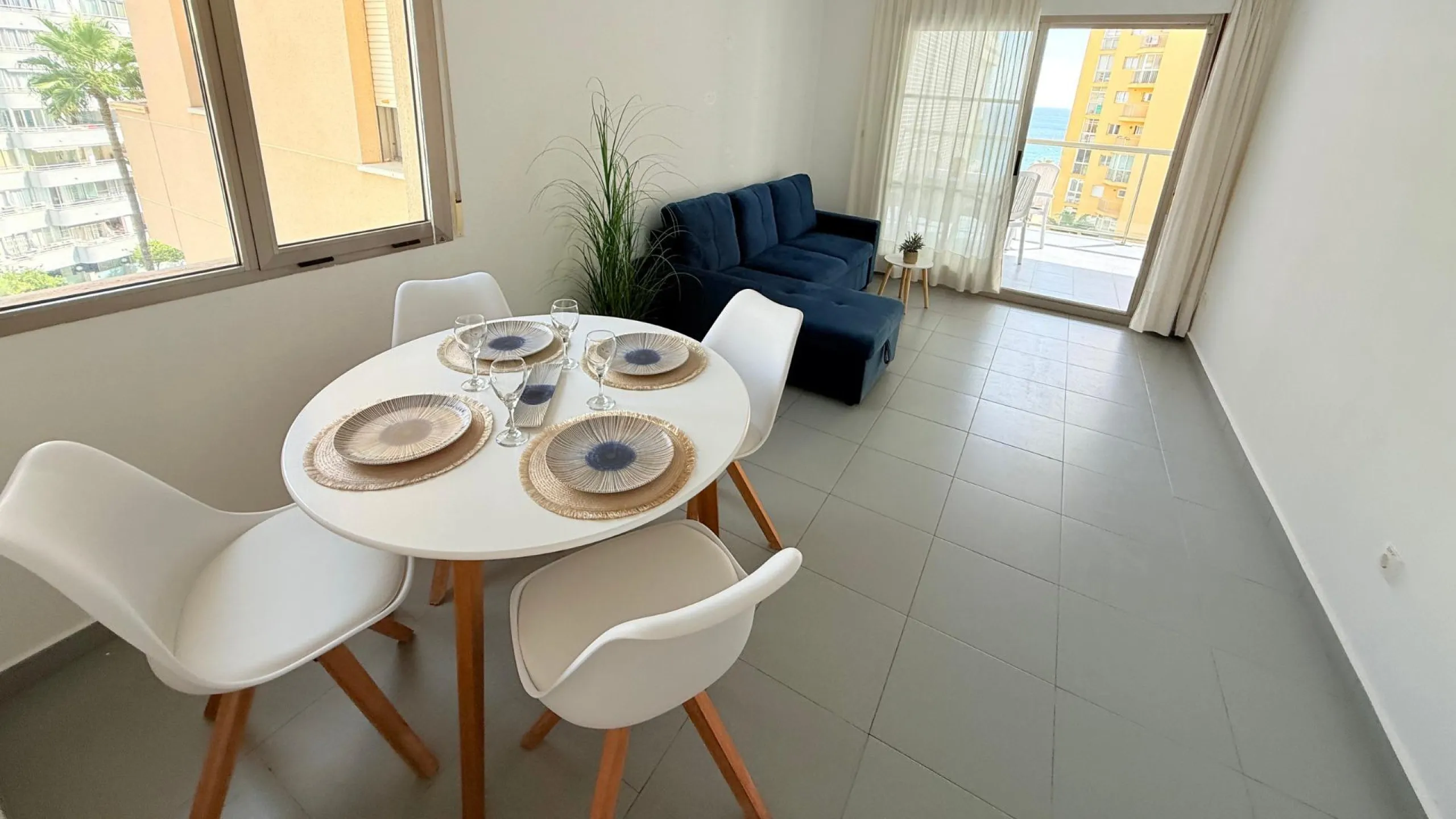 Magnificent apartment with sea views just one minute from the beach in Playa de la Fossa, Calpe