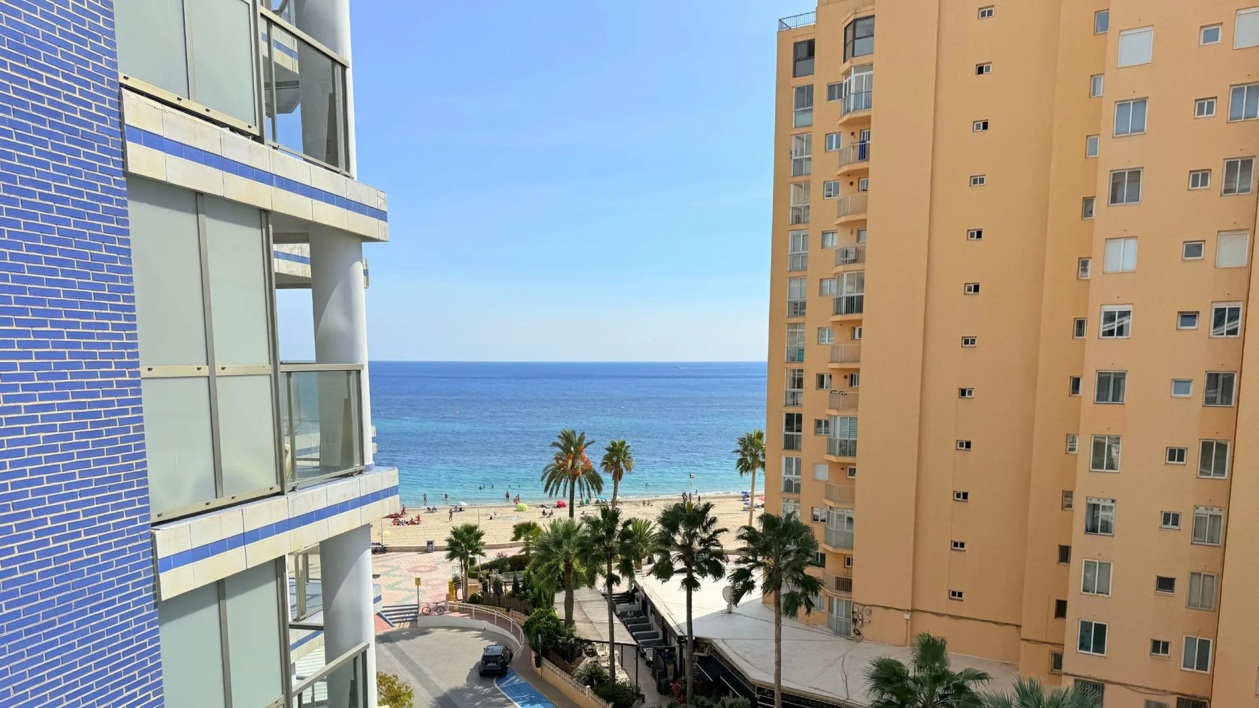 Magnificent apartment with sea views just one minute from the beach in Playa de la Fossa, Calpe