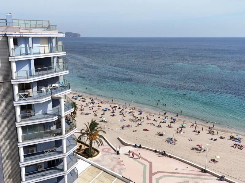 Magnificent apartment with sea views just one minute from the beach in Playa de la Fossa, Calpe