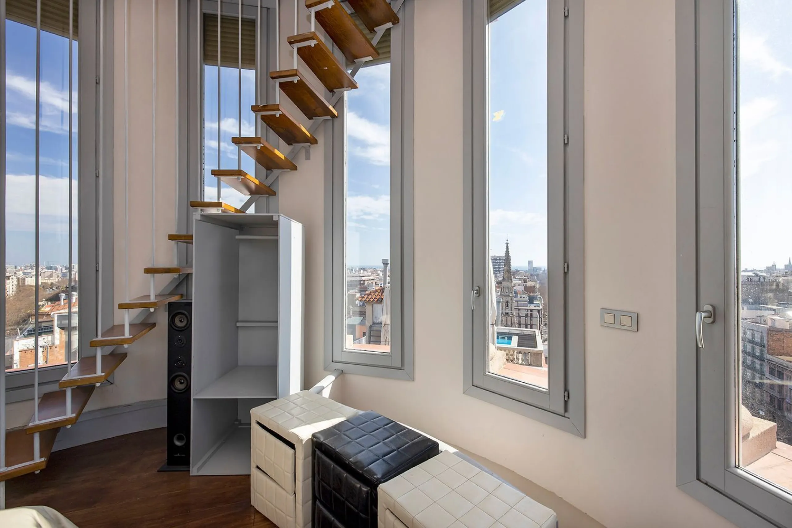 Ático singular con terrazas panorámicas en el Eixample, Barcelona