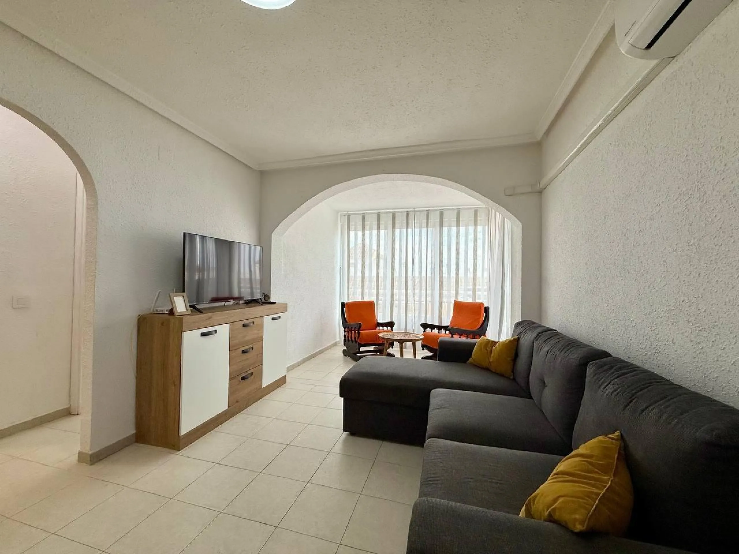 Apartment with 2 bedrooms, 1 bathroom, 240 m. from the beach and pool