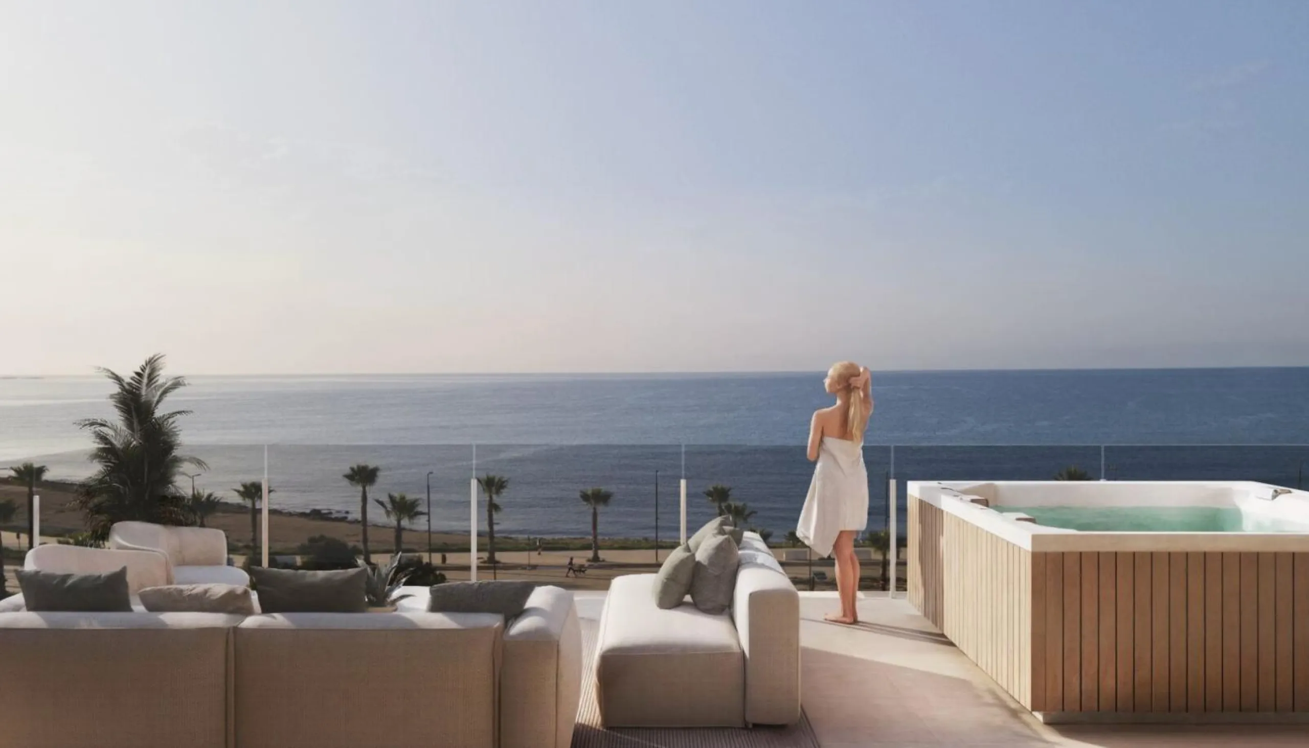 Apartamentos frente al mar, a tan solo 400m de la playa 🏝️
