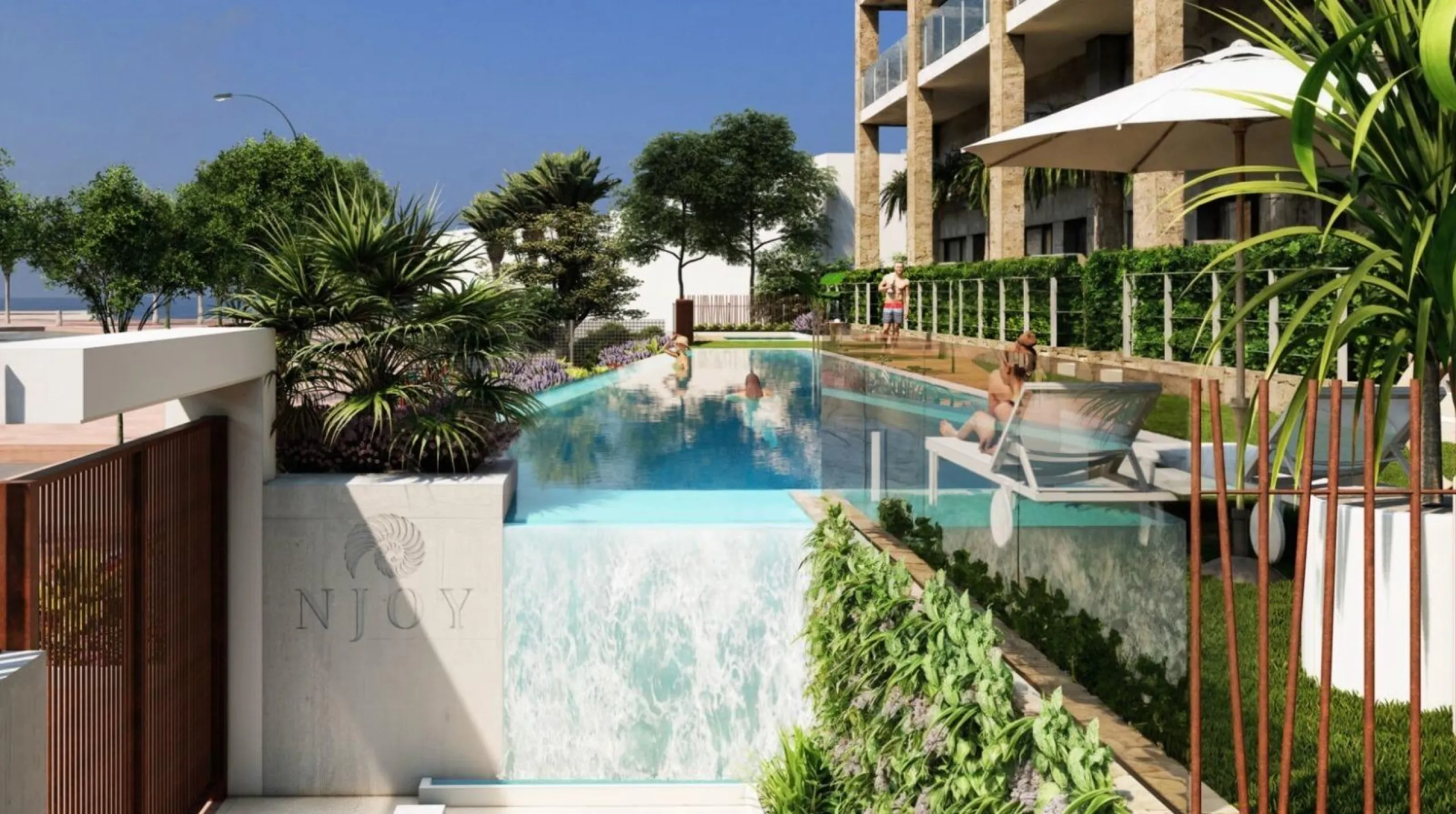 Apartamentos frente al mar, a tan solo 400m de la playa 🏝️