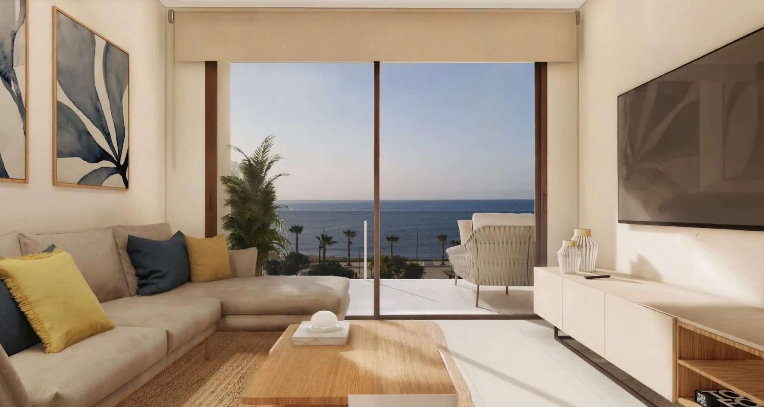 Apartamentos frente al mar, a tan solo 400m de la playa 🏝️