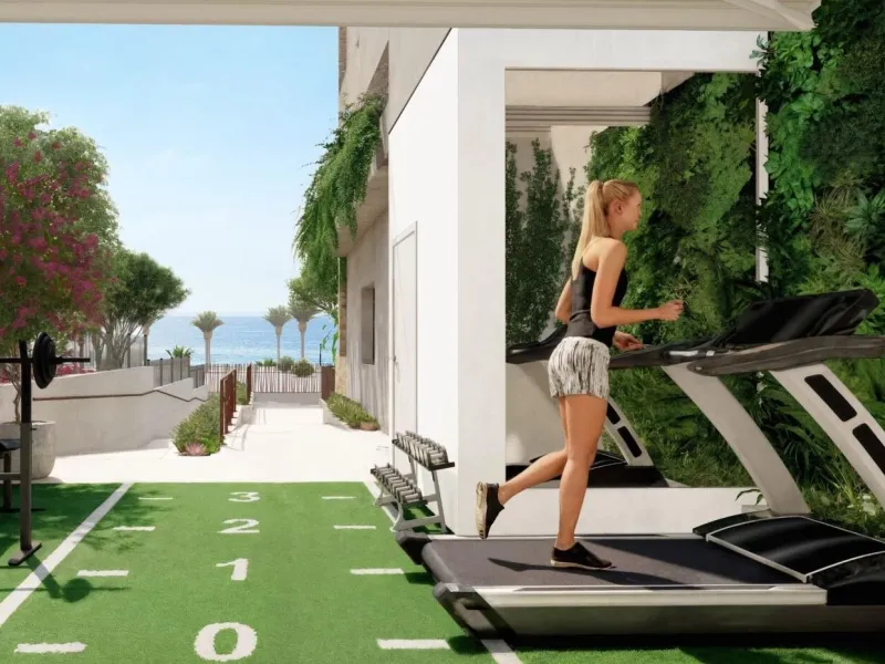 Apartamentos frente al mar, a tan solo 400m de la playa 🏝️