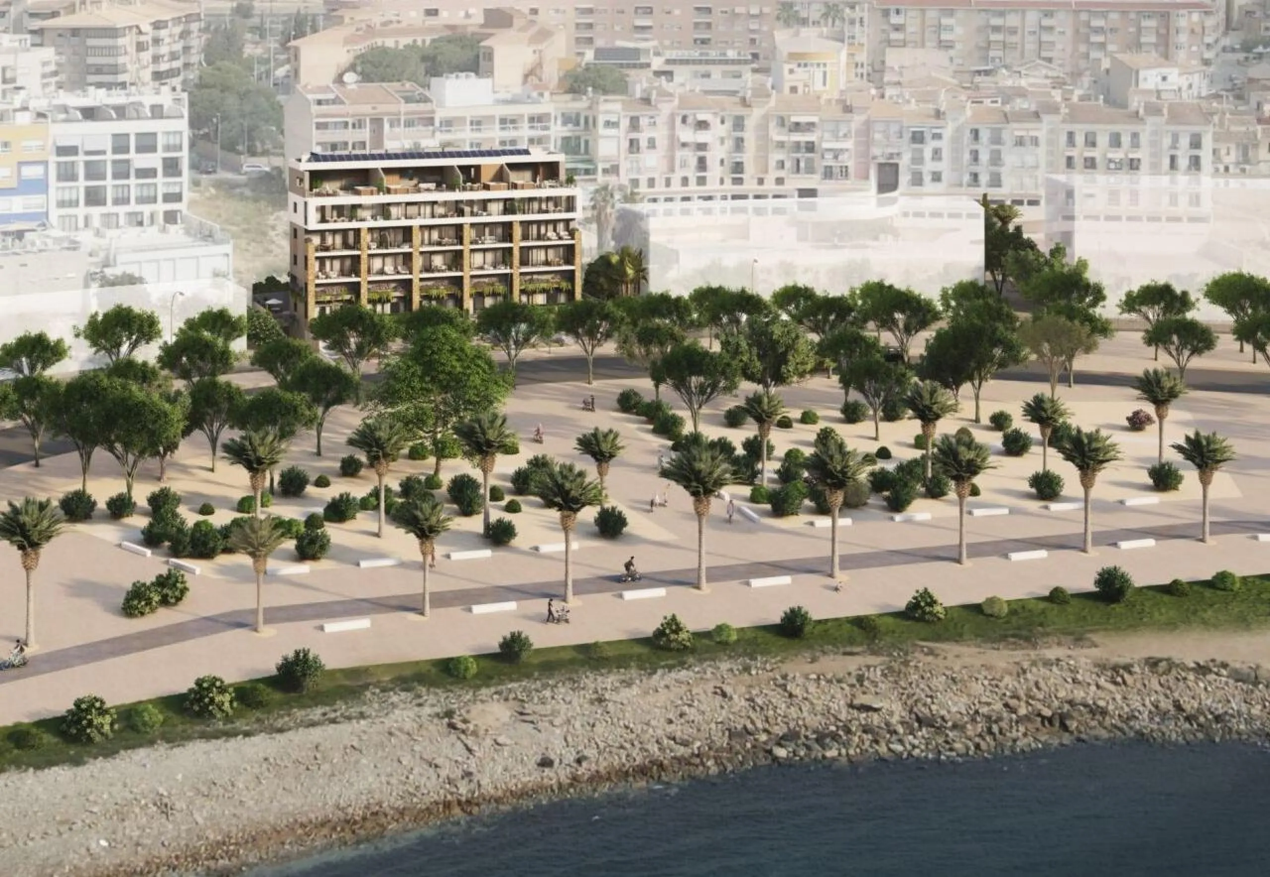 Apartamentos frente al mar, a tan solo 400m de la playa 🏝️