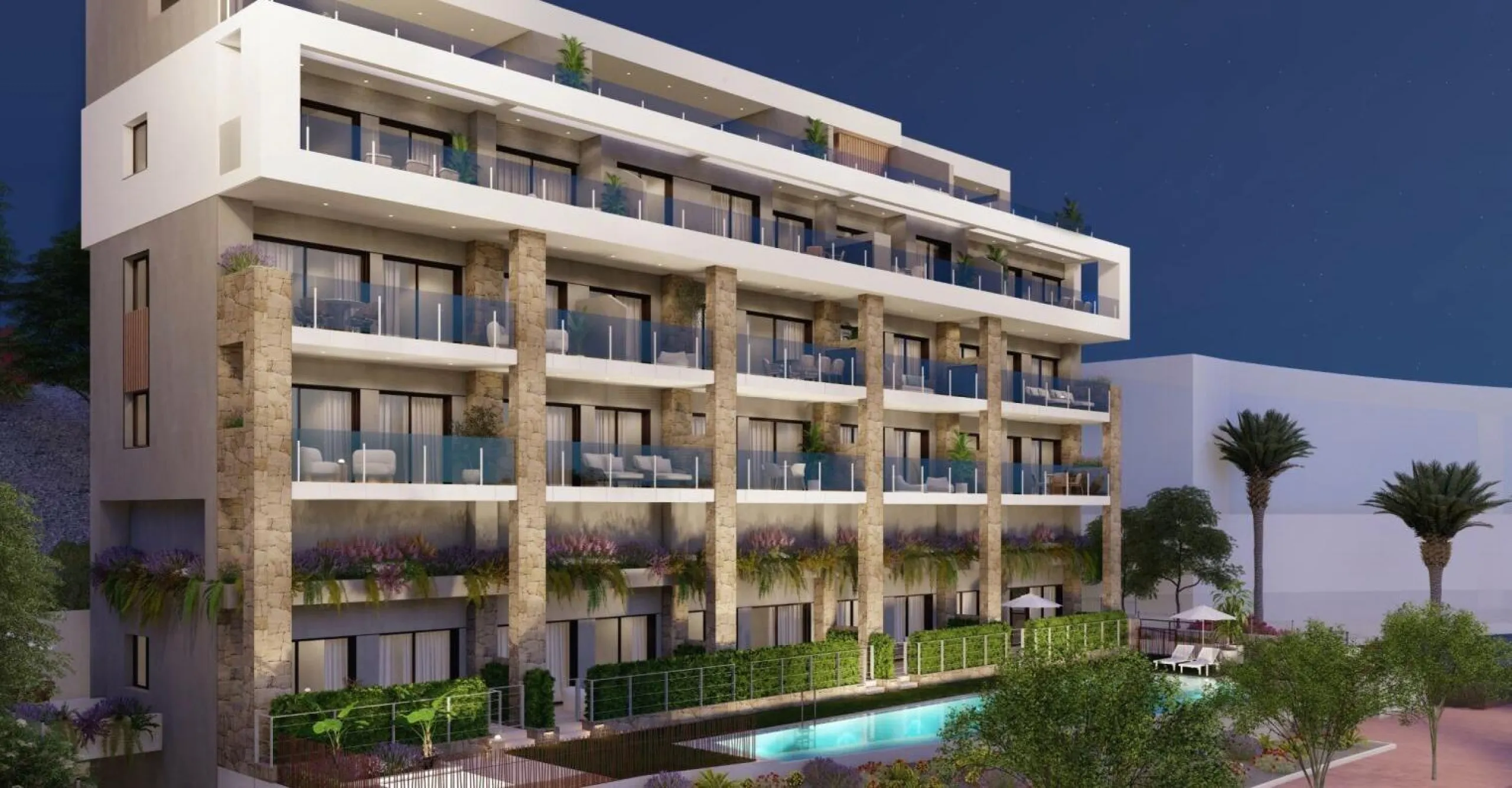 Apartamentos frente al mar, a tan solo 400m de la playa 🏝️