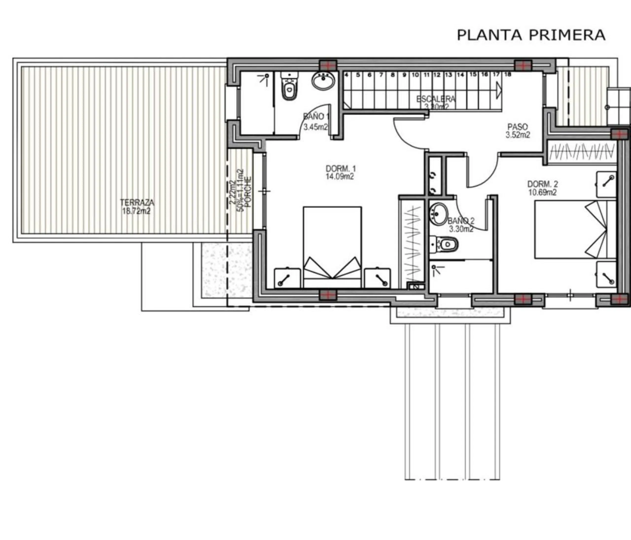 Exclusiva villa en Polop con vistas a las montañas