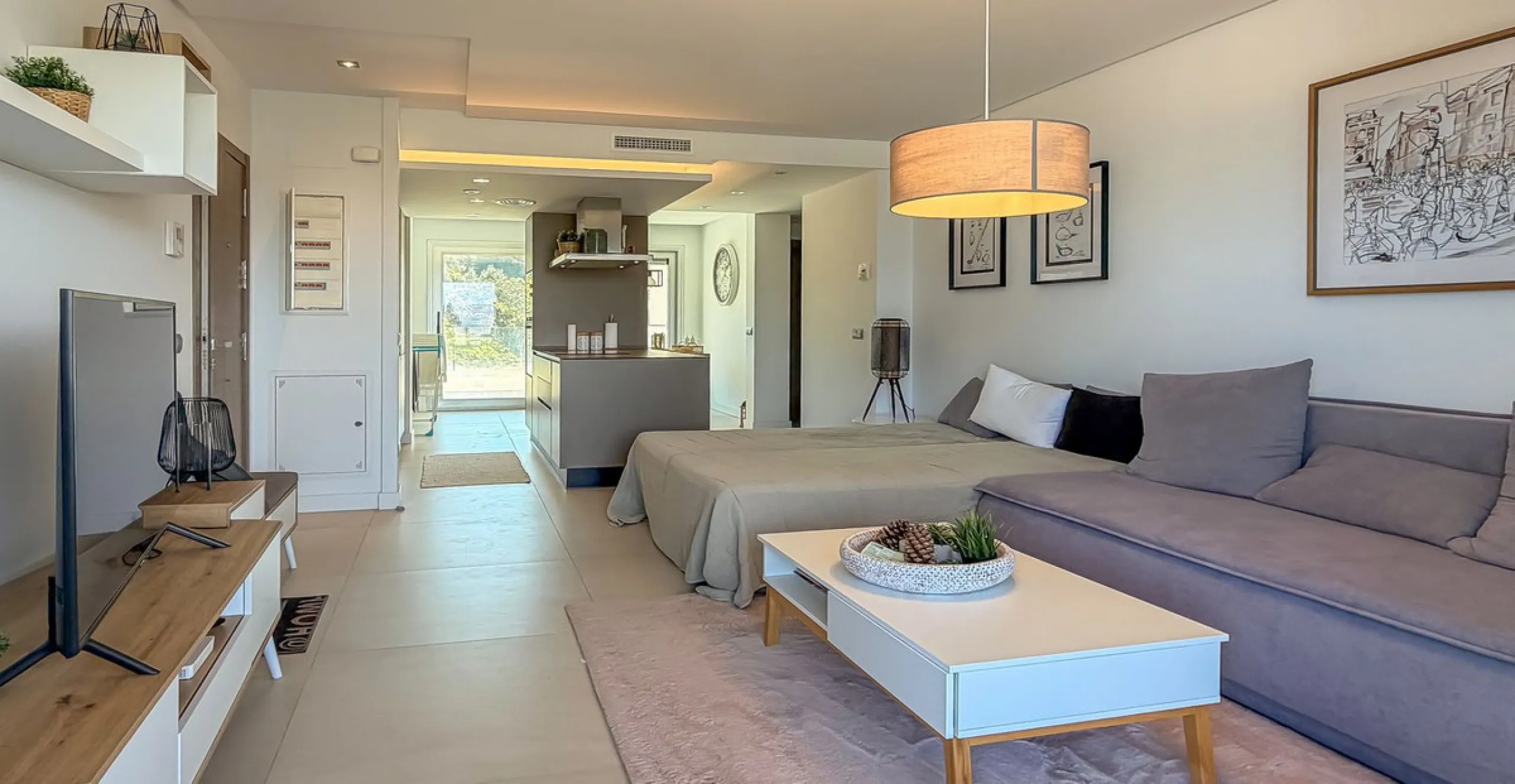 Wunderschöne 2-Zimmer-Wohnung mit 2 Bädern in Grand View – La Cala Golf