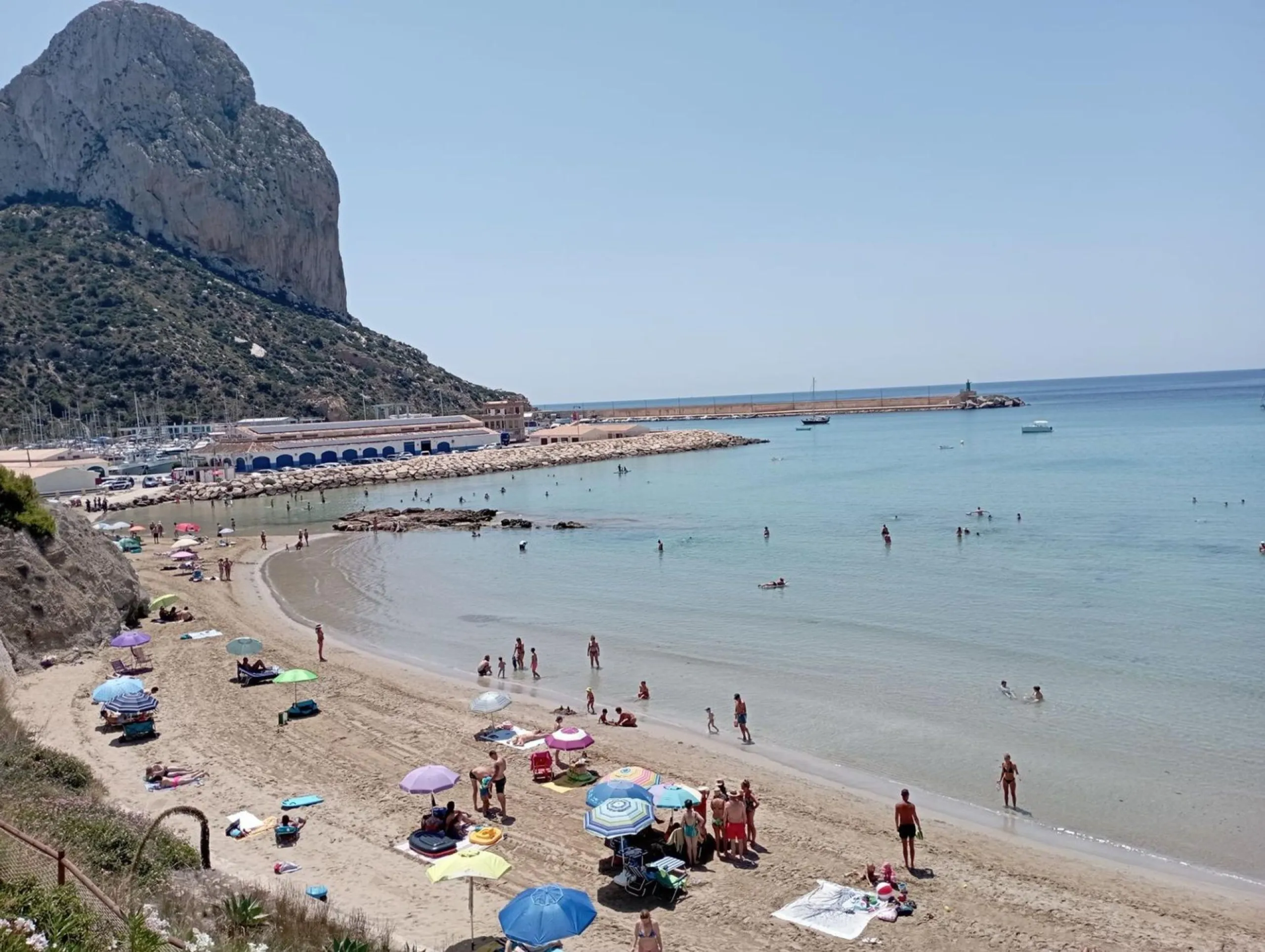 Exclusive apartment with panoramic sea views in Playa del Arenal Bol, Calpe