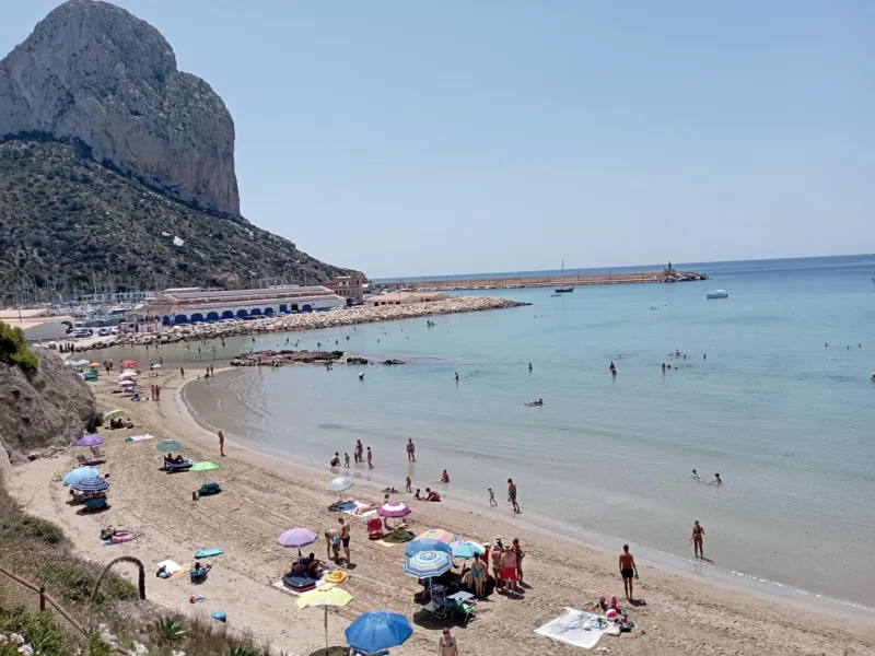 Exclusive apartment with panoramic sea views in Playa del Arenal Bol, Calpe