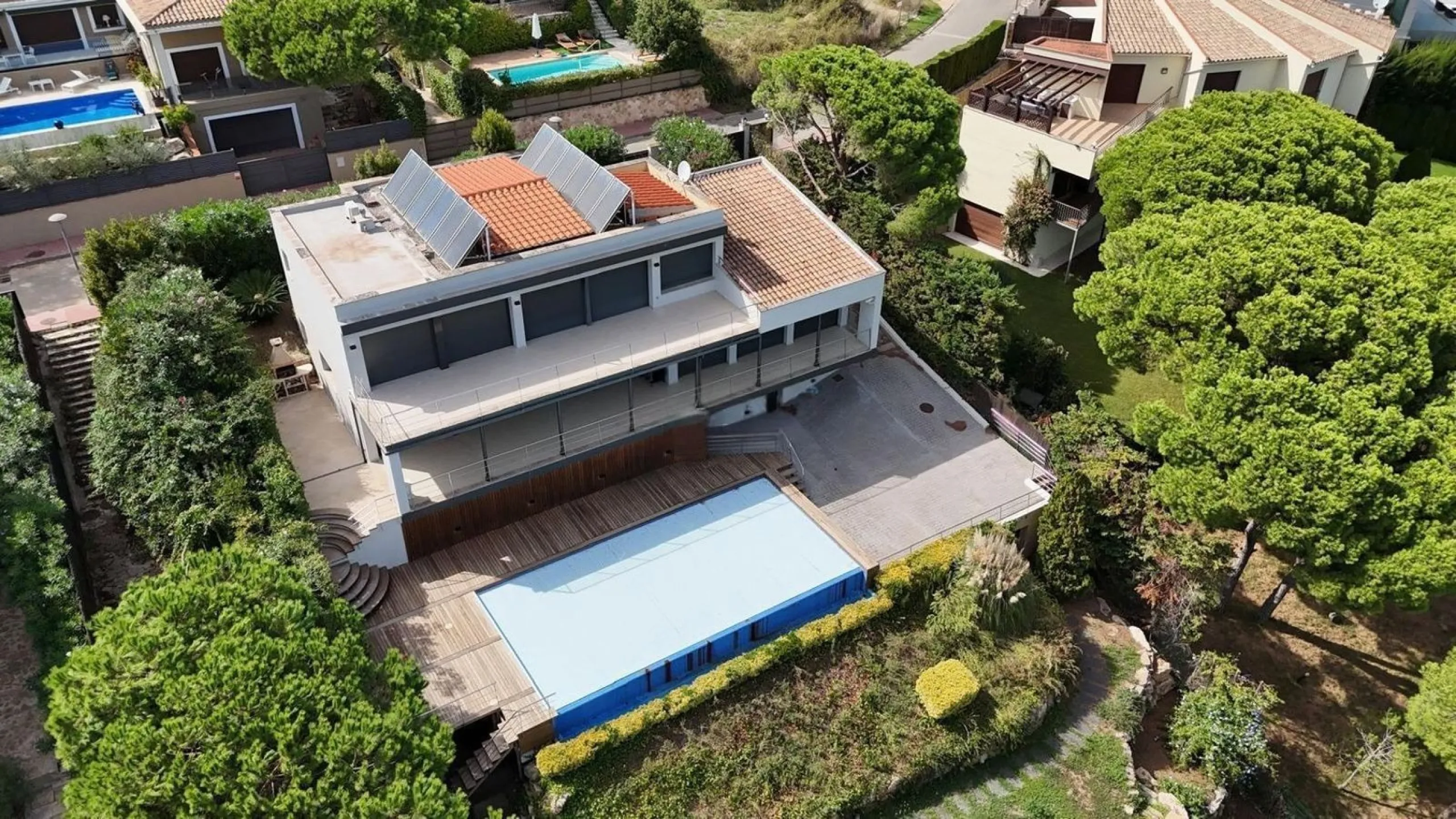 Vivienda contemporánea con vistas al mar en Sant Feliu de Guíxols, Costa Brava