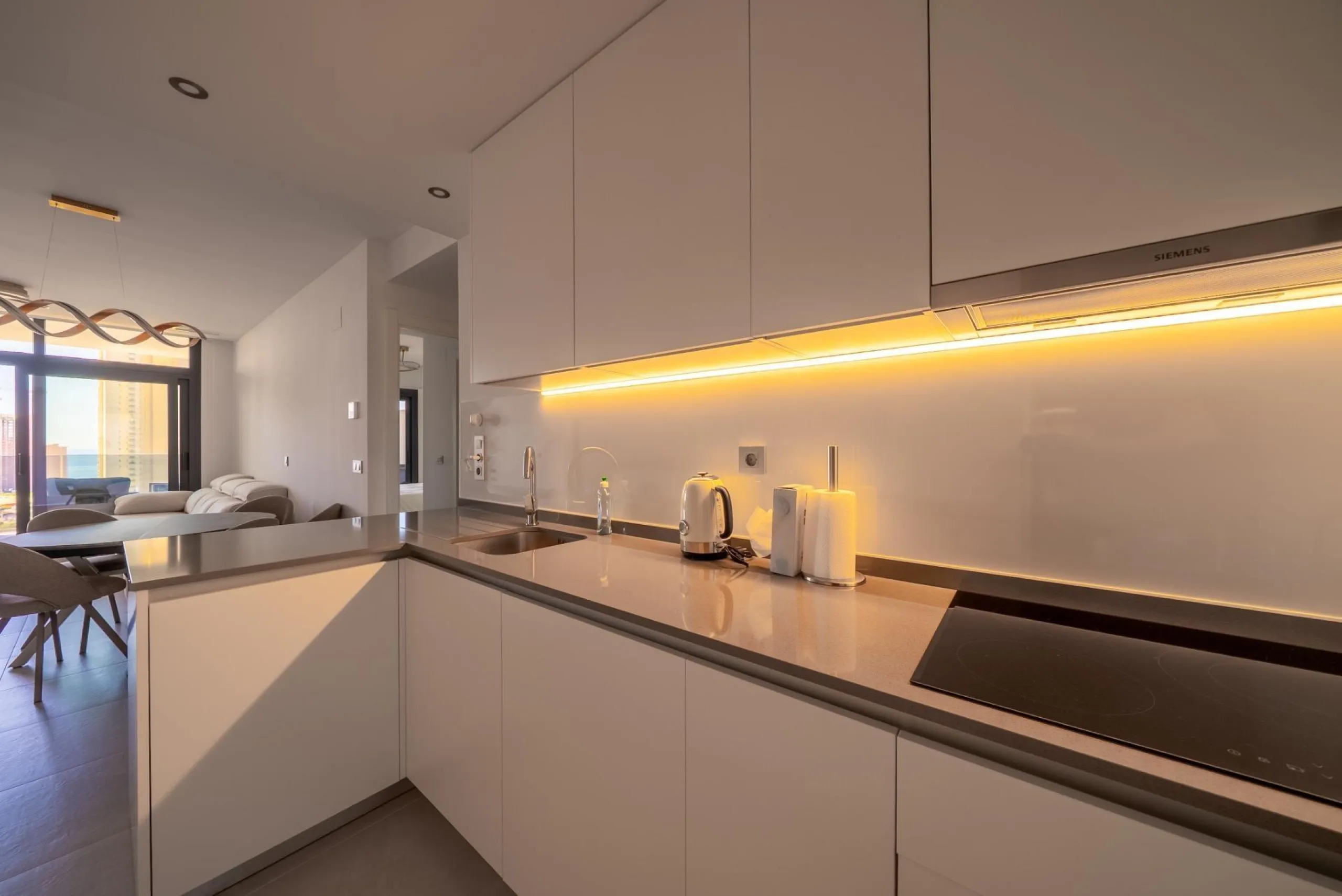 Excelente nuevo apartamento con vistas panorámicas en Benidorm!