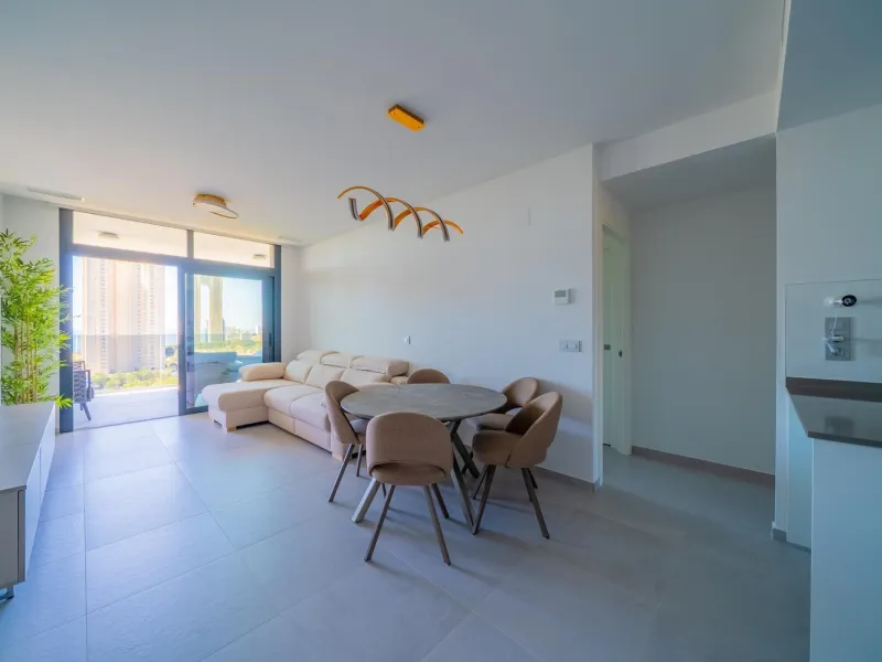 Excelente nuevo apartamento con vistas panorámicas en Benidorm!