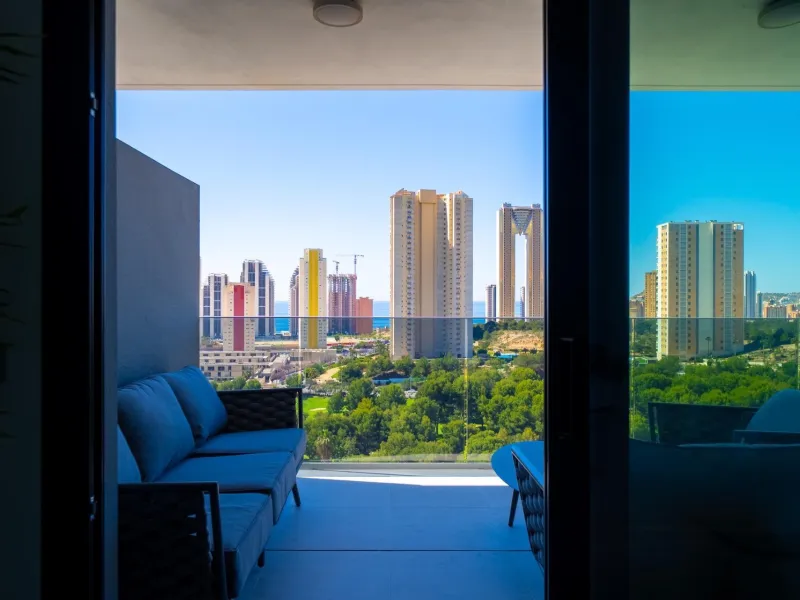 Excelente nuevo apartamento con vistas panorámicas en Benidorm!