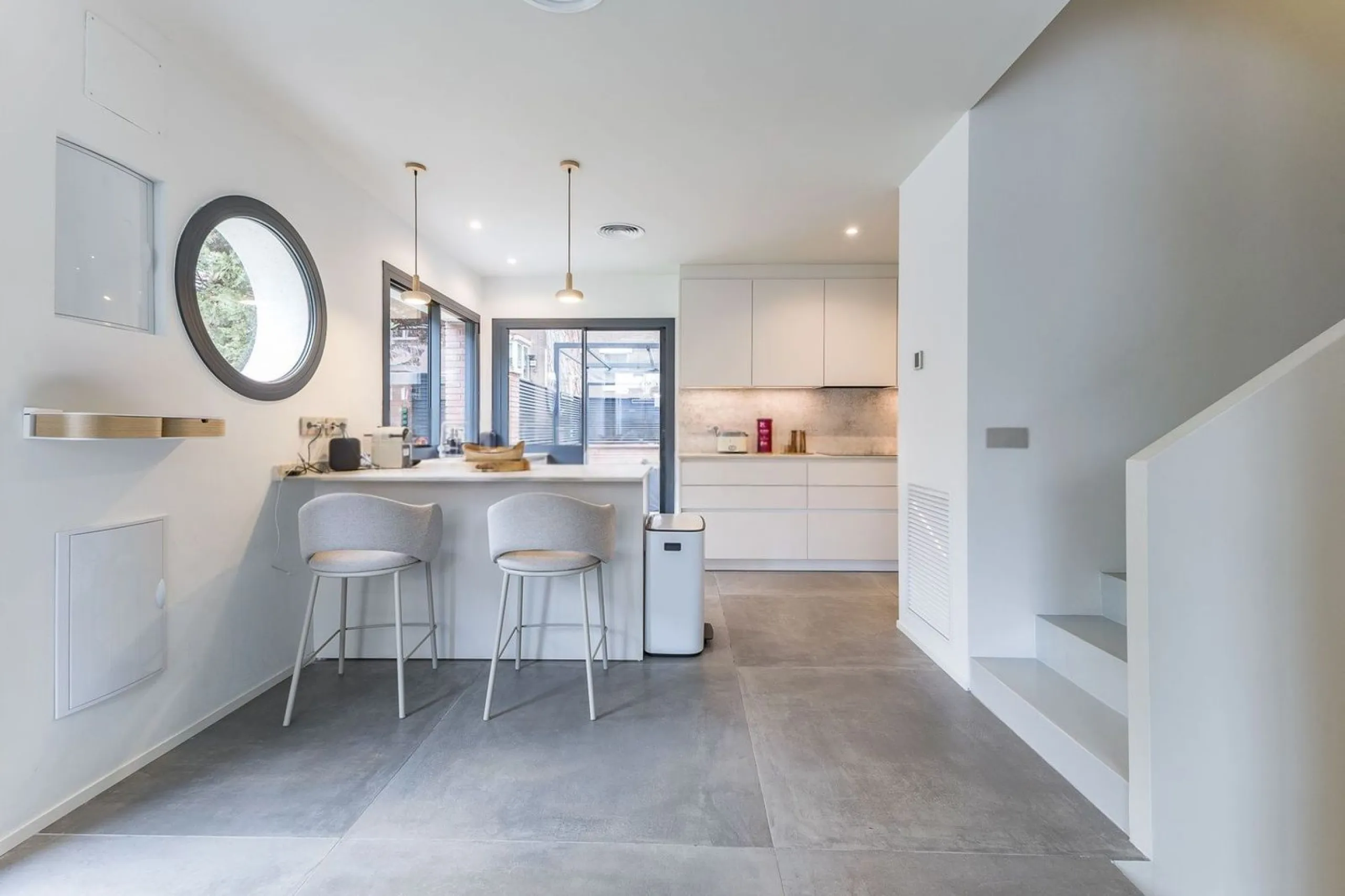 Renovated Semi-Detached Designer Home with Garden and Pool in Gava Mar, Barcelona
