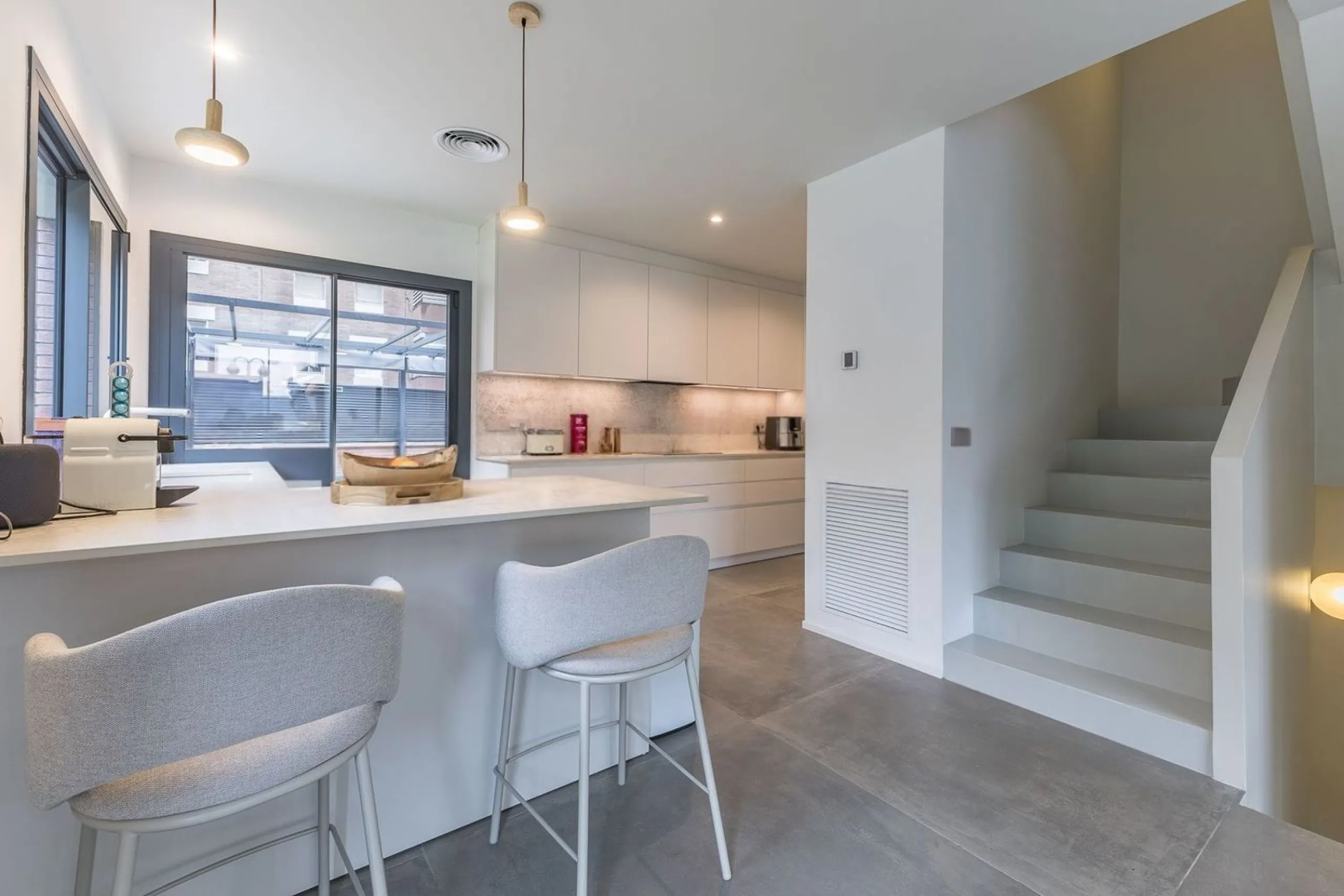 Renovated Semi-Detached Designer Home with Garden and Pool in Gava Mar, Barcelona