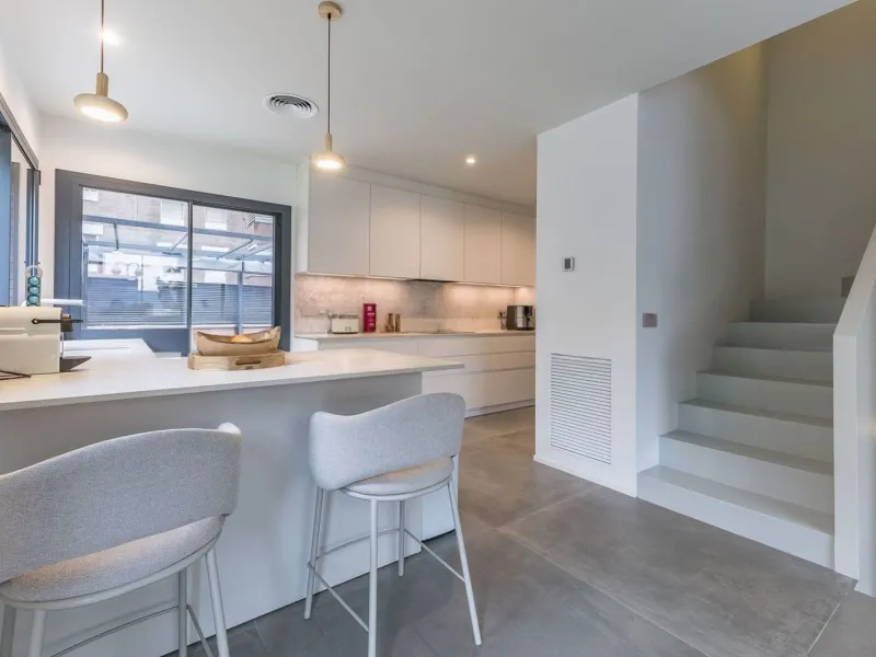 Renovated Semi-Detached Designer Home with Garden and Pool in Gava Mar, Barcelona
