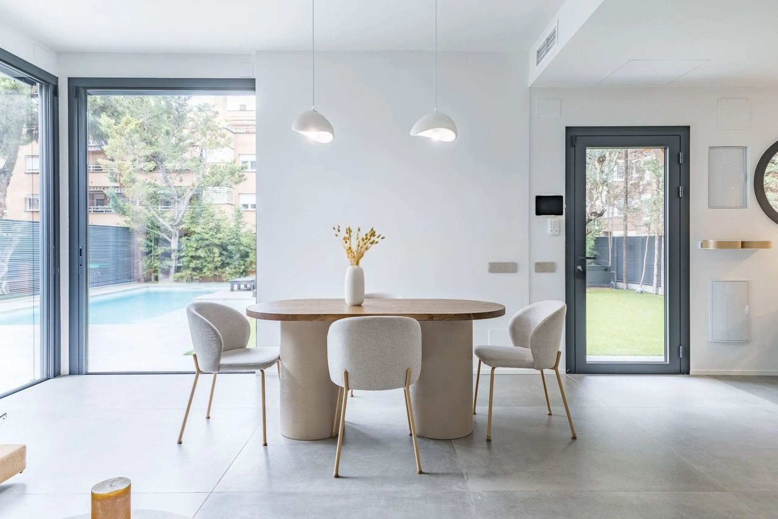 Renovated Semi-Detached Designer Home with Garden and Pool in Gava Mar, Barcelona