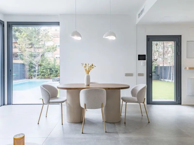 Renovated Semi-Detached Designer Home with Garden and Pool in Gava Mar, Barcelona