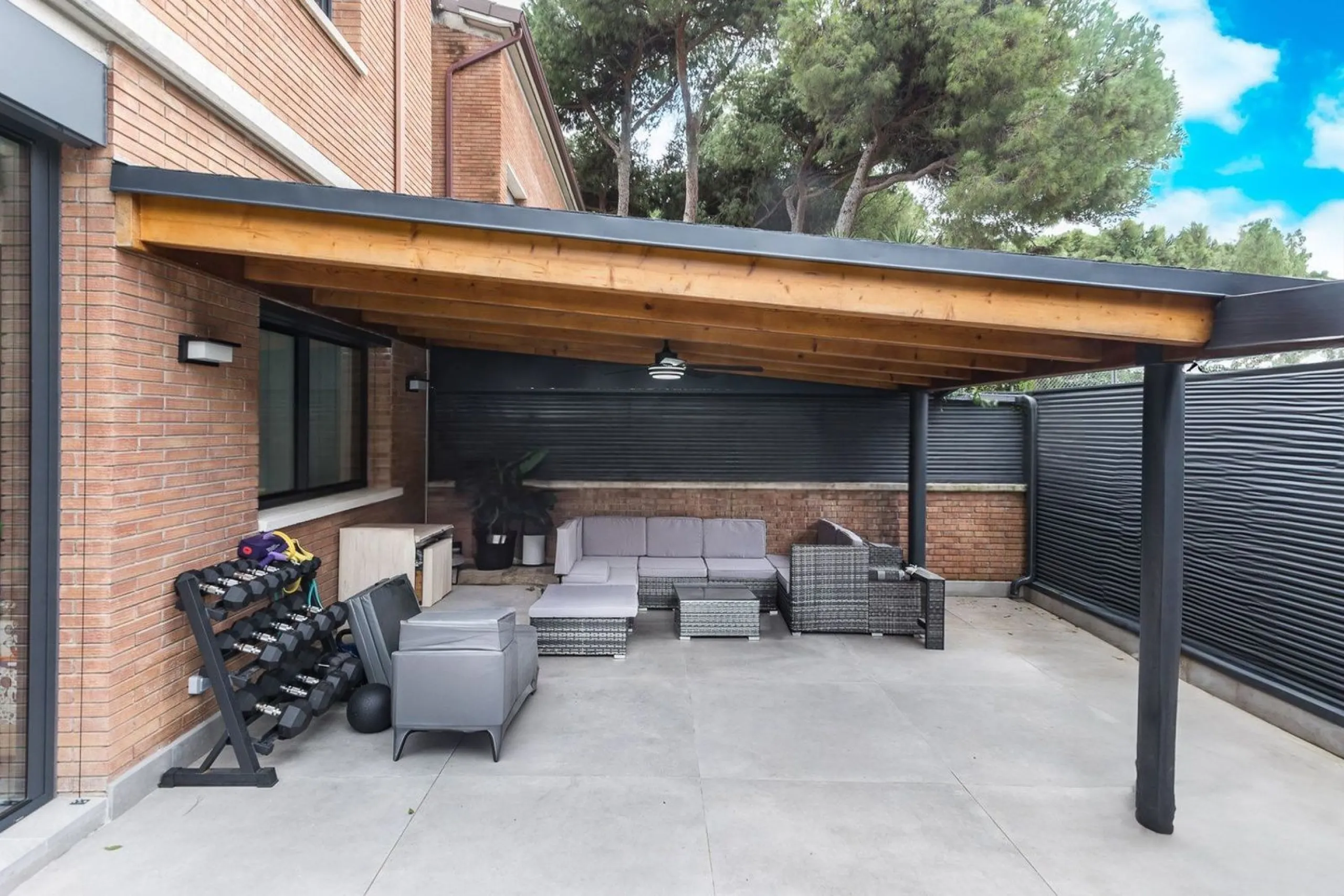 Renovated Semi-Detached Designer Home with Garden and Pool in Gava Mar, Barcelona