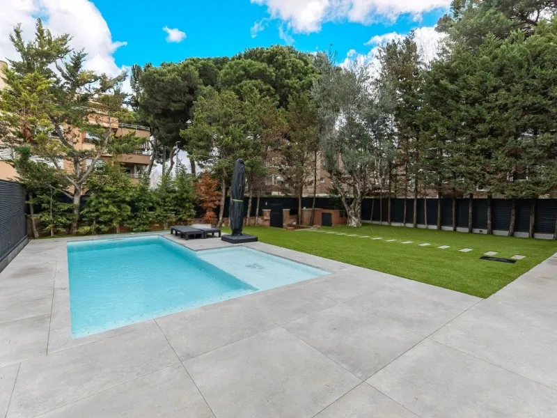 Renovated Semi-Detached Designer Home with Garden and Pool in Gava Mar, Barcelona