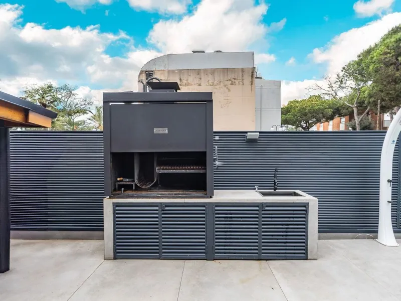 Renovated Semi-Detached Designer Home with Garden and Pool in Gava Mar, Barcelona