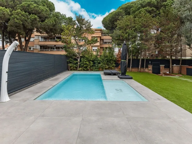 Renovated Semi-Detached Designer Home with Garden and Pool in Gava Mar, Barcelona