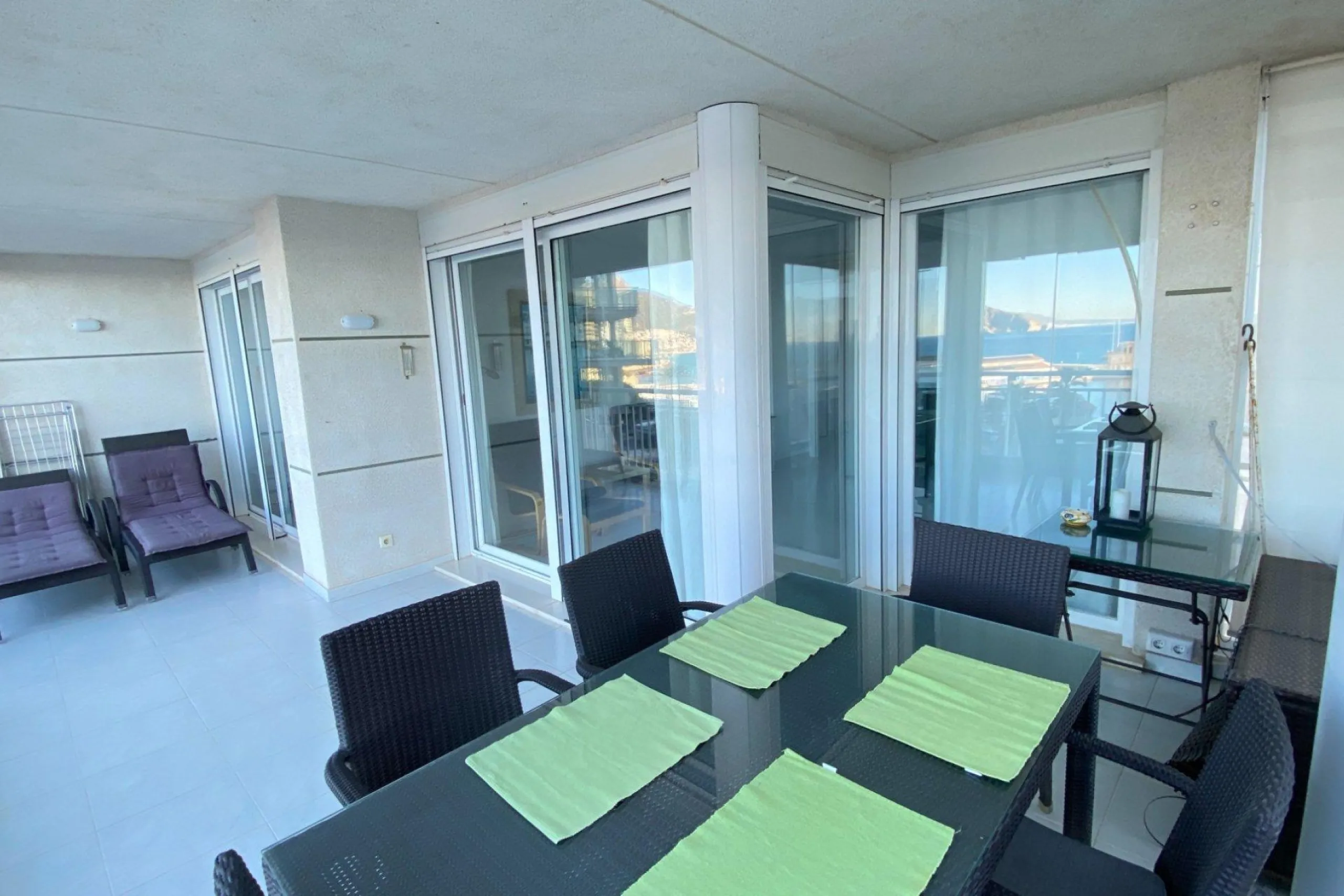 Spacious Apartment with Panoramic Sea Views in Calpe Port