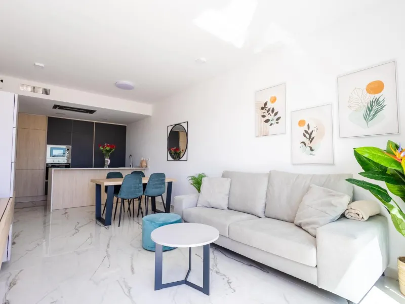 Luxury Penthouse for Sale in Playa Flamenca, Orihuela Costa – Modern Design, Sea Views & Private Solarium