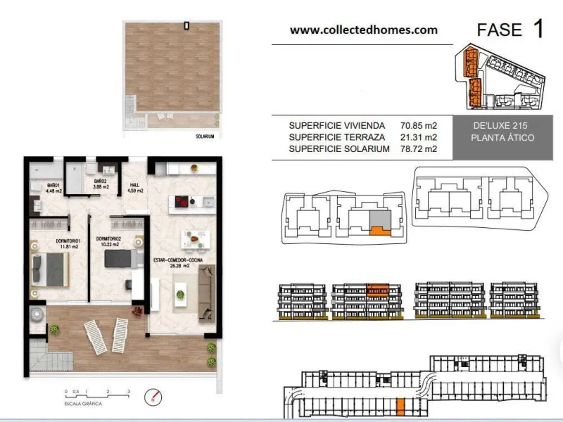 Luxury Penthouse for Sale in Playa Flamenca, Orihuela Costa – Modern Design, Sea Views & Private Solarium